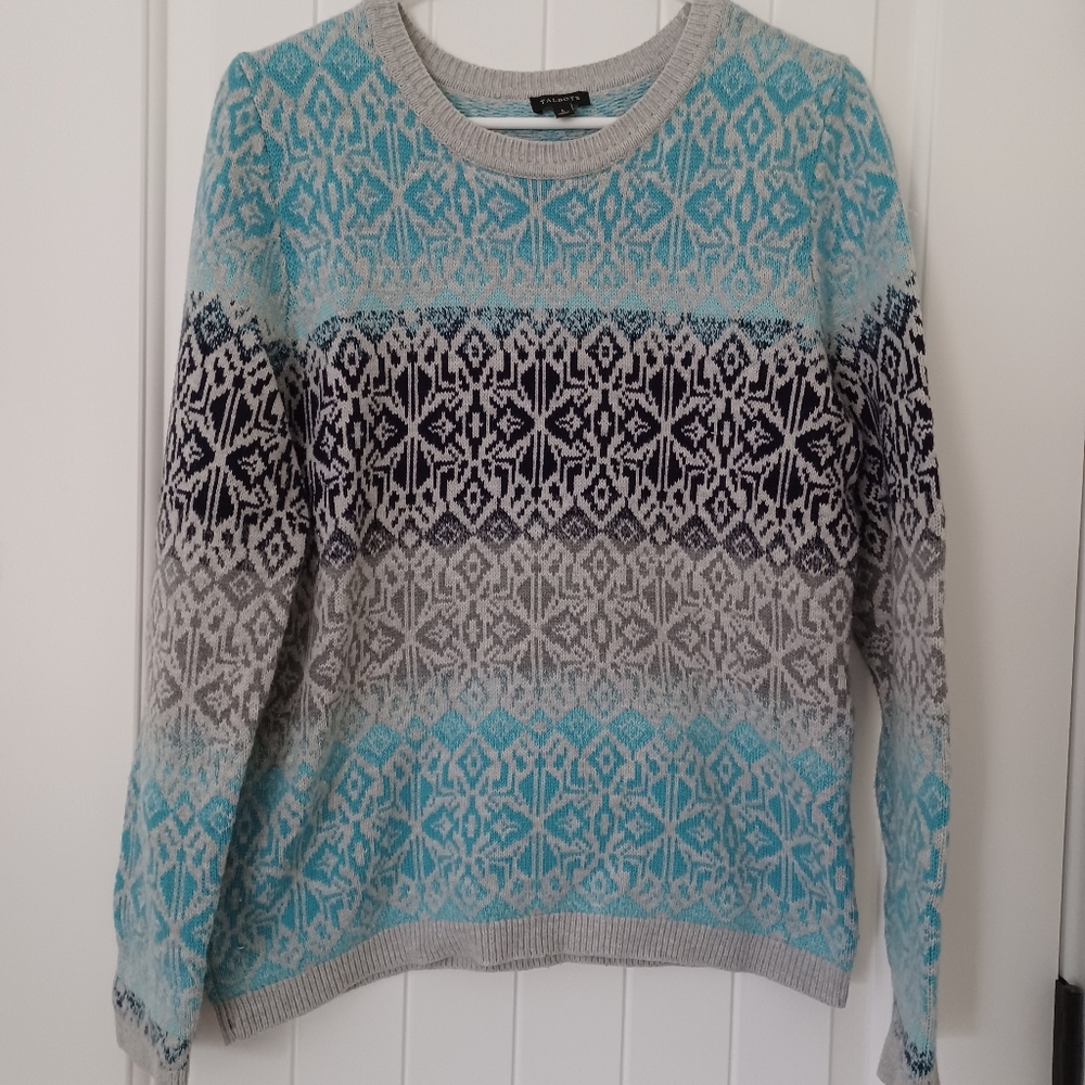 Talbots, Crew-neck Sweater, Size Large